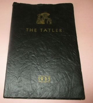 1935 The Tattler - Jackson High School Yearbook Of Tennessee
