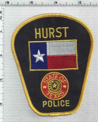 Hurst Police (texas) 2nd Issue Shoulder Patch