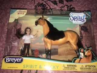 Breyer Spirit Lucky Riding Horse Figures Doll Dreamworks 9203