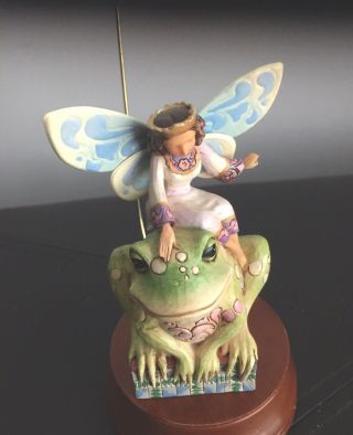 Jim Shore Figurine Fairy Princess/ Frog Have You Kissed A Frog Today Gift