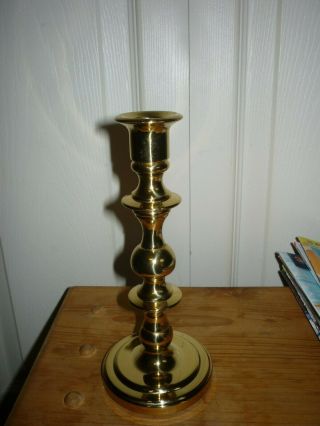 Vintage Baldwin Brass Candlestick Forged In America 71/2 Inches Tall