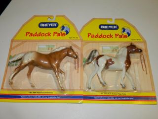 Breyer Paddock Pals 1601 & 1605 In Package