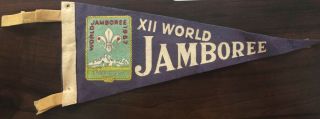 1967 World Scout Jamboree,  Souvenir Pennant Farragut Park,  Idaho Usa