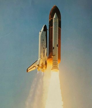 Nasa Space Shuttle Challenger Sts - 6 Launch 1983 Photo,  Husband Gift