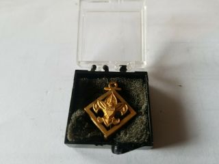 Boy Scouts America Den Leader Training Award Medal Bsa 5100d 5100 D Pin Lapel