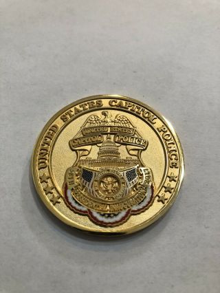 Uscp Us Capitol Police 58th Presidential Inauguration - Trump Challenge Coin