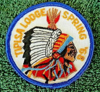 Boy Scouts Tipisa Lodge 326 1968 Spring Conclave Patch,  Er1968,  Flordia