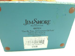Jim Shore Two by Two,  All Creatures of Faith Figure 4005003 2006 DAMAGE 3