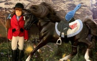 Breyer Special Edition Little Debbie Horse And Rider Set Swiss Roll 701807