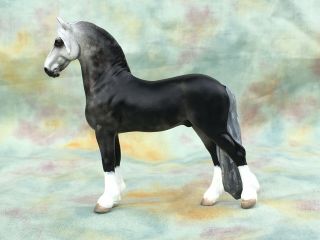 Breyer Model Horse Stablemate Custom Dapple Grey Django Spanish Sm Cm Ooak