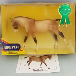 Breyer 700101 Tally Ho Dun Cantering Welsh Pony Model Horse W/ Certificate - Nib