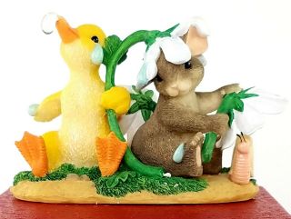 Fitz & Floyd Charming Tails - Ducky Weather Figurine