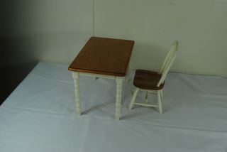 Vintage Kitchen Table And Chair Salesman Sample