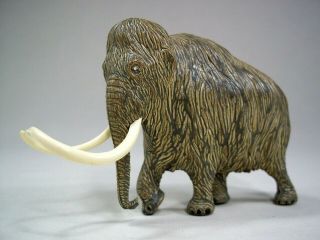 Rare 1975 Invicta Painted Woolly Mammoth Figure British Museum Natural History