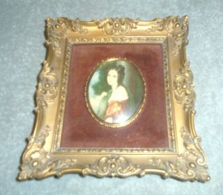 Vintage “a Cameo Creation” Lady Hamilton By George Romney