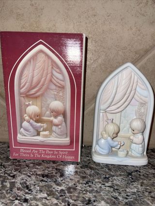 Precious Moments Figurine 523437 Ln Box Blessed Are The Poor In Spirit