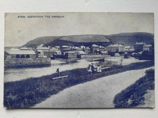 Aberaeron/aberayron Postcard,  The Harbour,  Ceridigion