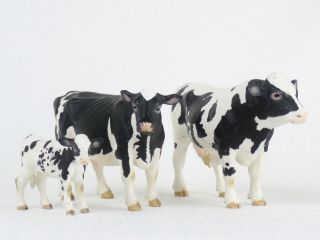 Schleich Farm World Holstein Family Bull Cow Calf Retired