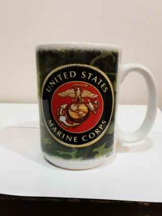Usmc United States Marine Corps Coffee Cup/mug Camo