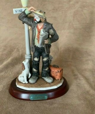 Flambro Emmett Kelly Jr.  Convention - Bound Limited Edition 1000 Of 7500