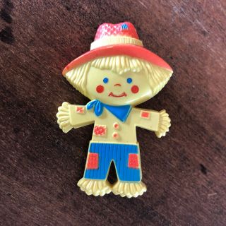Vintage Avon Scarecrow Peter Patches Pin Pal Perfume Fragrance Glance 1975