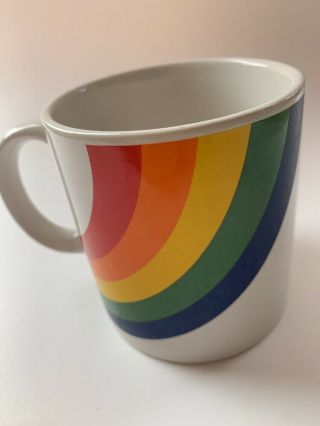 Vintage Ftd Rainbow Mug Coffee Cup Retro Ceramic Especially For You
