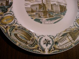 Old Cleveland Ohio Plate Imperial Salem China Company USA 3