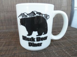 Black Bear Diner Restaurant Coffee Mug Tuxton 4 "