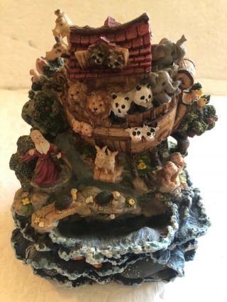 Noah’s Ark Music Box - Plays “i’d Like To Teach The World To Sing “