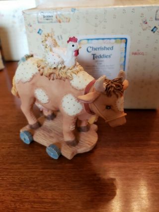 Cherished Teddies - Nativity Cow " That 