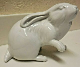 Herend Hvngary Large White Rabbit.