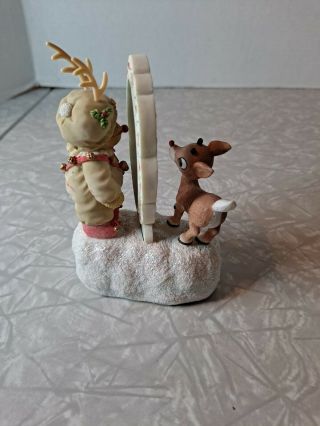 Cherished Teddies: Avon Exclusive Rudolph And Bear - Musical 3