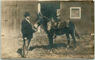 1908 William Jennings Bryan Photo Rppc Postcard 1908 Lincoln Ne Cancel Read Back