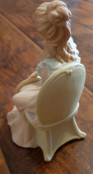 Victorian Lady Courtneys Dream 1439 Homco Home Interiors Porcelain Figurine 2
