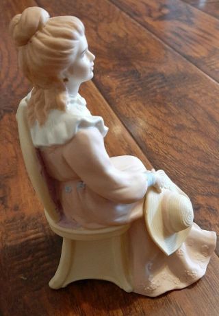 Victorian Lady Courtneys Dream 1439 Homco Home Interiors Porcelain Figurine 3