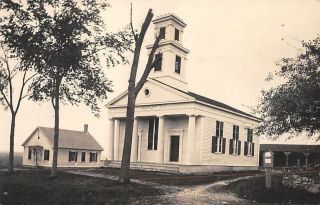 South Killingly,  Ct,  Dayville Congregational Church,  Real Photo Pc C 1910 - 20