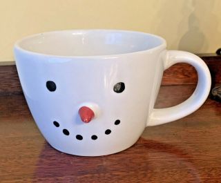 Royal Norfolk Stoneware “snowman” Large Coffee/ Hot Chocolate Mug