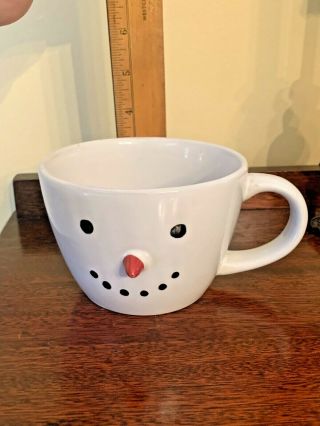 Royal Norfolk Stoneware “Snowman” Large Coffee/ Hot Chocolate Mug 2