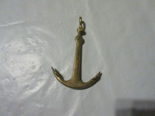 5 1/2 " Vintage Antique Style Brass Nautical Ships Boat Anchor
