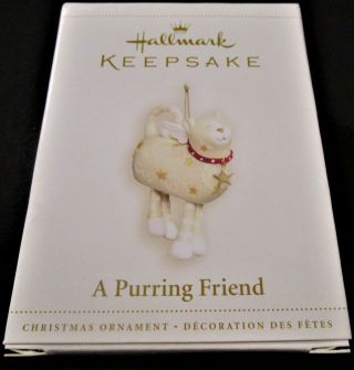 2006 Hallmark Keepsake Ornaments - A Purring Friend - 100 Pure