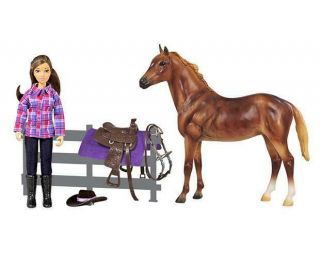 Breyer Classic Western Horse And Rider Set 61116
