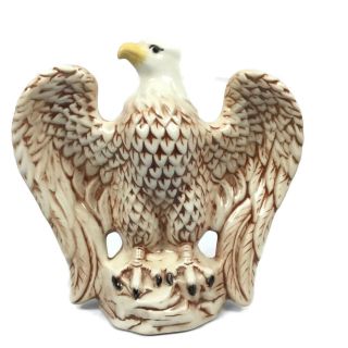 America Bald Eagle Statue Wings Spread Vintage Collectible Figurine Usa Patriot