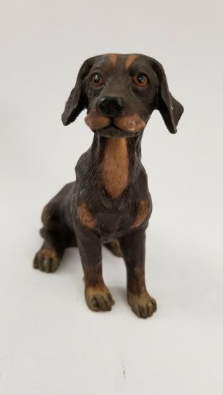 Vizsla? Dog Resin Figurine Handpainted