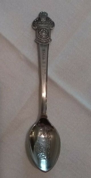 Vintage Rolex Lucerne Bucherer Of Switzerland Collectible Spoon