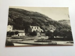 Real Photograph Postcard - The Ochil Hills From Menstrie