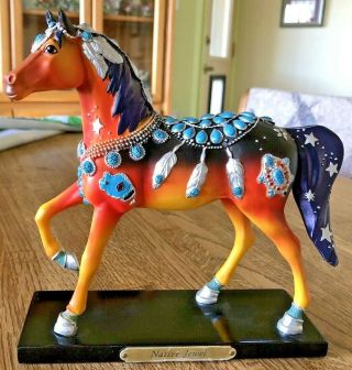 The Trail Of Painted Ponies 12243 " Native Jewel " A Tribute To Native American