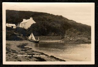 1930 Cwm Yr Eglwys Dinas Cross Real Photo Postcard Between Newport & Fishguard