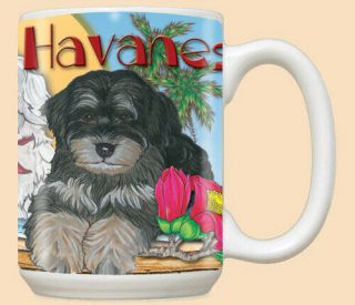 Havanese Ceramic Coffee Mug Tea Cup 15 Oz