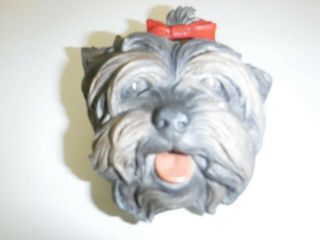 Yorkshire Terrier Yorkie Dog Wall Plaque