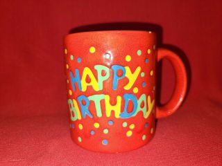 Vintage Waechtersbach W.  Germany Happy Birthday Coffee Mug